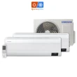 Ar Condicionado Multi Bi Split Samsung Wind Free 18000 BTUS (2x12000) Quente/Frio Inverter 220V 