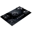 Cooktop Consul 5 Bocas Vidro Preto Chama Rápida Bivolt CD075AE